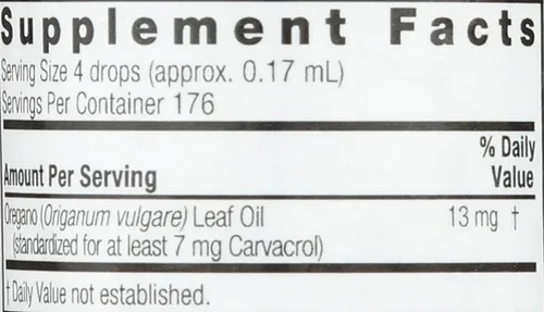 Vista 3 de NATURES ANSWER Aceite de orégano, 1 FZ