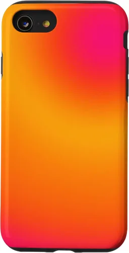 Vista 18 de Funda rosa naranja Aura Ombre para iPhone 17