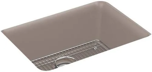 Vista 46 de Kohler K-8223-CM5 Cairn - Grifos para fregadero de cocina, color beige mate