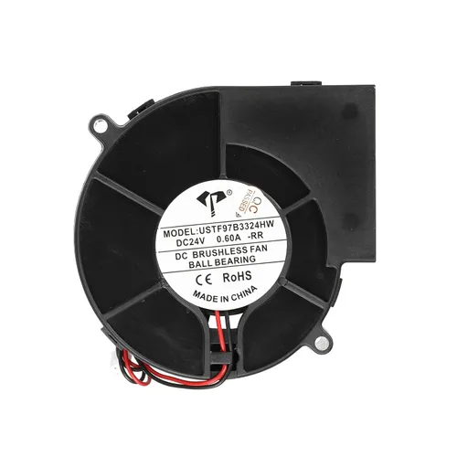 Vista 4 de MECCANIXITY Ventilador de enfriamiento sin escobillas DC Ventilador Enfriador 9733 3.819x3.819x1.299 in Turbina Turbo Dual Ball Bearing Ventilador