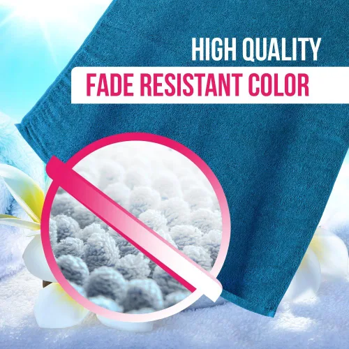Vista 4 de CrystalTowels - Toallas extra absorbentes de 100% algodón, Algodón, Juego de 7 piezas