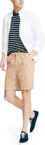 Vista 4 de Nautica Men's 7" Printed Corduroy Short