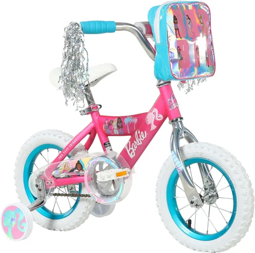 Vista 13 de Dynacraft Barbie 12, 16, 18-inch Girls' Bike for Kids Ages 3-9 Years - Fun and Stylish Design, Sturdy and Durable, Perfect for Kids Learning to