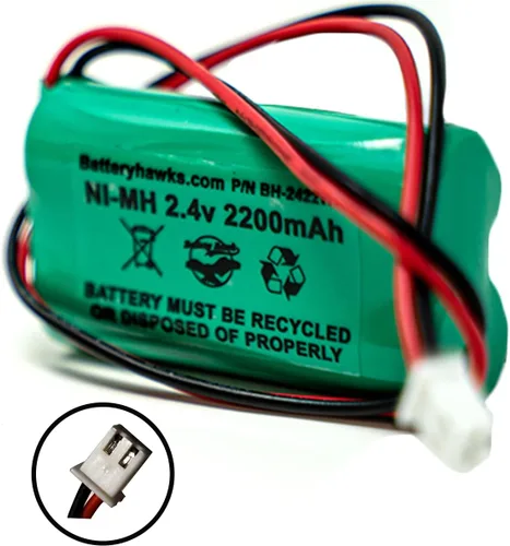 Vista 2 de AA2200mAh 2.4V 2.2Ah batería Ni-MH paquete de uso general con plomo luz solar