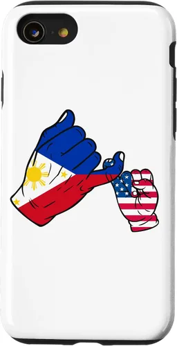 Vista 13 de iPhone 15 Parent and child Philippines USA family Case