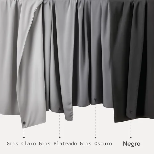 Vista 8 de Bedsure Fundas de almohada de tamaño estándar, fundas de almohada refrescantes, rayón derivado de bambú, color gris oscuro, juego de 2, fundas