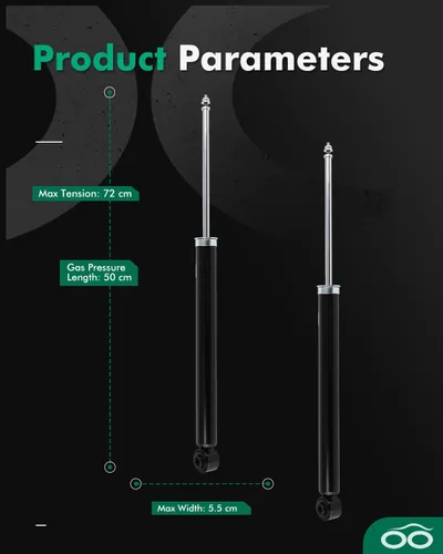 Vista 3 de SCITOO - Amortiguadores traseros para Mazda se adapta a 2014-2018 para Mazda 3 Shocks 3430041 5540 - Juego de 2 piezas