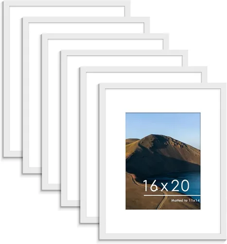 Vista 47 de PEALSN - Juego de 6 portarretratos de 5 x 7 pulgadas para fotos de 4 x 6 pulgadas con paspartú/5 x 7 pulgadas sin paspartú, para montaje en Negro