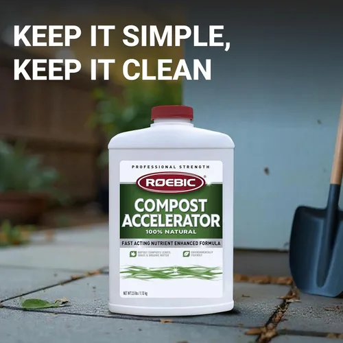 Vista 5 de Roebic Acelerador de compost bacteriano CA-1: 2.5 libras, para un compostaje más rápido