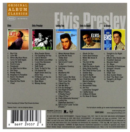 Vista 2 de Vol 1 Original Album Classics - Funda