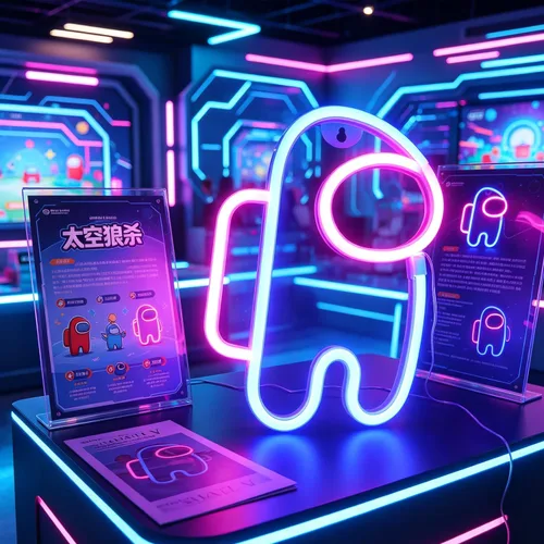 Vista 5 de Nordstylee Luces de neón con forma de astronauta para colgar luces de neón decorativas con USB o pilas para el hogar, dormitorio, bar, restaurante