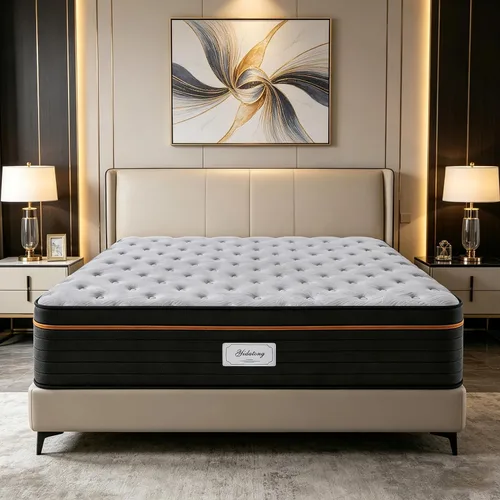 Vista 14 de Twin Mattress, 10 inch Twin Size Mattress Luxury Hybrid with Memory Foam & Pocket Springs for Dual Additional Support and Motion Isolation, Medium