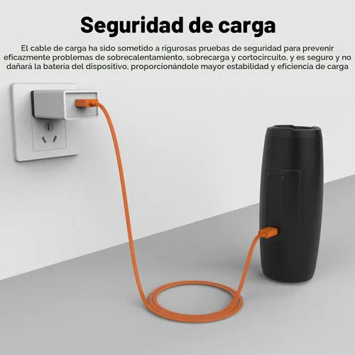 Vista 6 de Cable micro USB para JBL Charge 3, Charge 2, Charge 2+, Flip 4, Flip 3