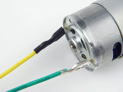 Vista 5 de CHANCS RS390 Motor eléctrico DC 6V 14000RPM 12 engranajes motor para coche de juguete accesorio de tres ruedas motocicleta cochecito con reemplazo