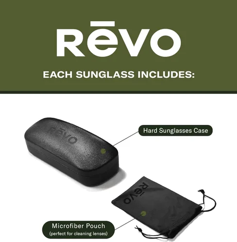 Vista 4 de Revo Gafas de sol Descend Pro: Lente Polarizada con Marco Rectángulo Sin Rimless