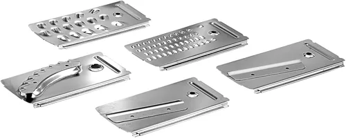 Vista 2 de Accesorios FP408 para procesadores de alimentos de acero inoxidable para 14 tazas, kit de 5 cuchillas de corte
