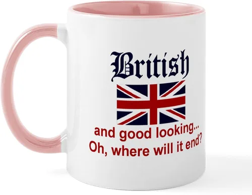 Vista 15 de CafePress British American Translations Taza de café de cerámica (11 oz)