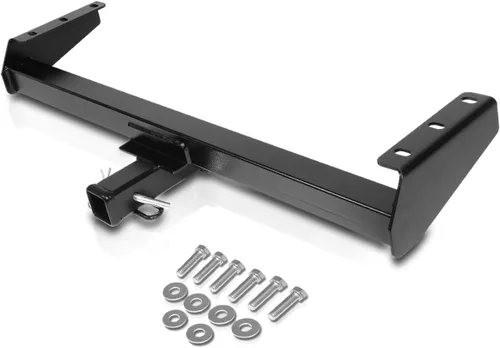 Vista 2 de Enganche de remolque de remolque clase 3 receptor de 2 pulgadas compatible con 05-20 Frontier/09-12 Equator, negro