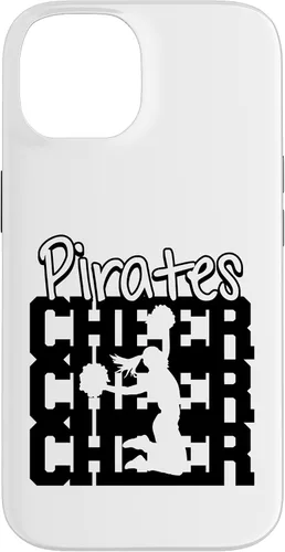 Vista 4 de Pirates Cheer Back to School Cheerleading Spirit Case for iPhone 16