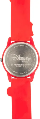 Vista 3 de Disney Mickey Mouse - Reloj analógico de cuarzo 3D para niños, Rojo