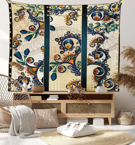 Vista 16 de Lunarable Tapiz azul, piscina temática de competición deportiva con carriles imagen de pictograma acuático, decoración de tela para colgar