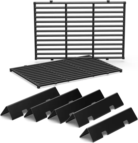 Vista 29 de QuliMetal Piezas de repuesto para parrillas Weber Genesis 300 Series, E310, S310, E320, E330, S330, EP310, EP320, EP330 Series con control frontal