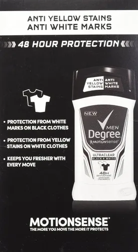 Vista 2 de Degree Men Adrenaline Series Antitranspirante y Desodorante 2.7oz 5pack +1.7oz extra