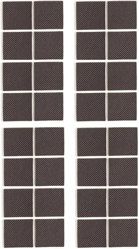 Vista 9 de Almohadillas Antideslizantes para Muebles de 1/2" x 3" Tiras de Goma Autoadhesivas Agarraderas para Muebles Almohadillas para Patas de Silla Pies