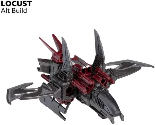 Vista 5 de Interplay UK Snap Ships Locust K.L.A.W. Stealth Craft - 36 piezas - A partir de 8 años