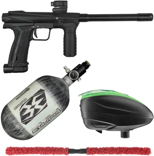 Vista 4 de Action Village Planet Eclipse EMEK 100 Contender Kit de pistola de paintball