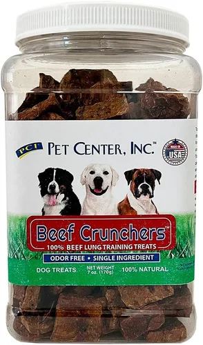 Vista 8 de PCI Golosinas para perros de entrenamiento pulmonar de carne de res - 4 oz