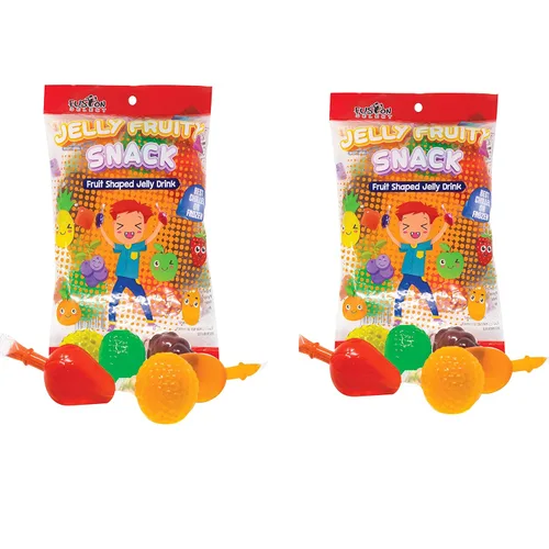 Vista 8 de Fusion Select - Gelatina de frutas para hacer el reto en Tik Tok - Dulces en forma de frutas con sabores surtidos de fresa, naranja, manzana, piña