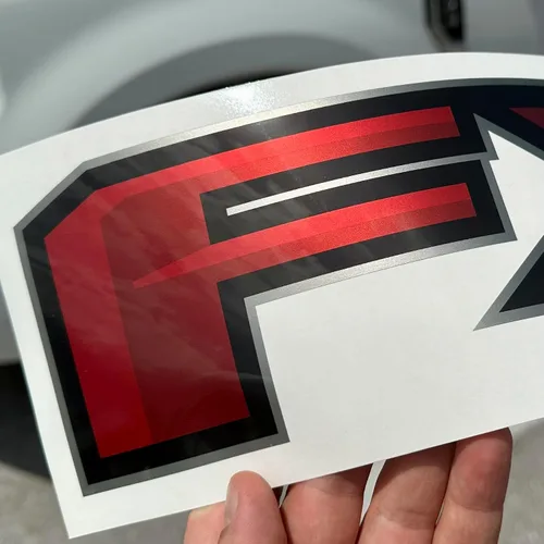 Vista 3 de Gold Hook FX4 - Calcomanías todoterreno para Ford Ranger 2019-2023 Maverick Negro rojo