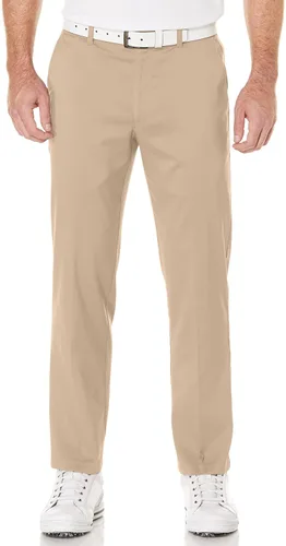 Vista 5 de PGA Tour - Pantalón de golf para hombre con cintura activa y parte frontal plana Caviar