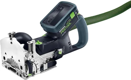 Vista 3 de Festool 578121 DFC 500 E-Basic Inalámbrico DOMINO Joiner Sistema de unión de espiga suelta de precisión con movimiento de corte de péndulo, mango
