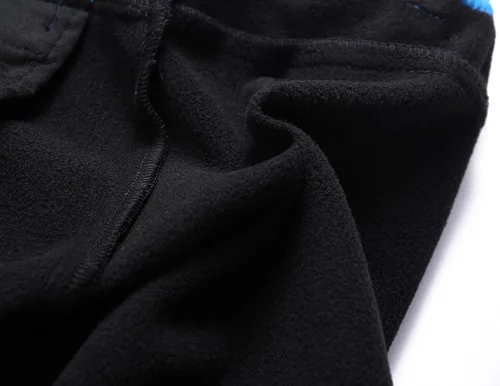 Vista 7 de Lelaki Pantalones de esquí de nieve impermeables para niños, pantalones de senderismo para exteriores, pantalones cálidos con forro polar