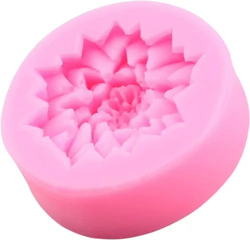 Vista 8 de Moldes de silicona de flores de crisantemo para fondant de flores de margarita para decoración de tartas, decoración de cupcakes, pasta de goma