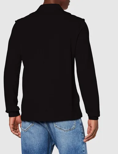 Vista 4 de Lacoste Polo clásico de piqué de manga larga para hombre