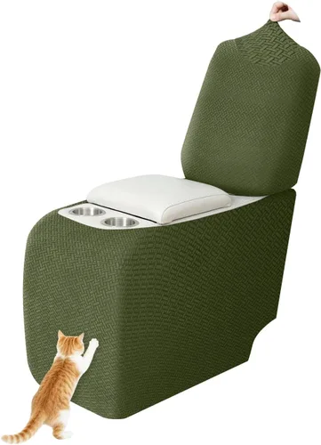 Vista 27 de ALIECOM Fundas 100% impermeables para sofá seccional reclinable, forma de L, elásticas, para esquina, funda para sofá seccional reclinable, lavable