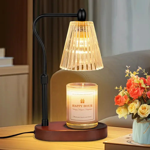 Vista 10 de Imenlox Lámpara calentadora de velas, con temporizador y regulador, altura ajustable, regalos del día de la madre para mamá, regalos de cumpleaños