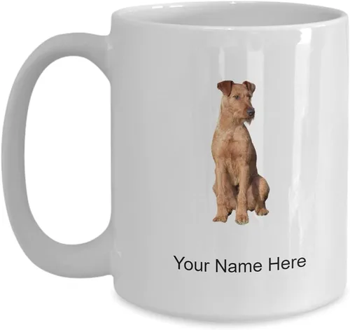 Vista 3 de SpreadPassion Personalized Irish-terrier Mug - Coffee Cup For Irish-terrier Lovers Idea Kids Boys Girls Love - 11oz Coffee Mug