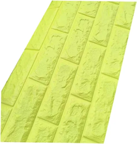 Vista 16 de Calcomanías de pared de ladrillo impermeables 3D de 27.56 x 11.81 pulgadas, paneles de pared autoadhesivos de espuma para TV, sala de estar