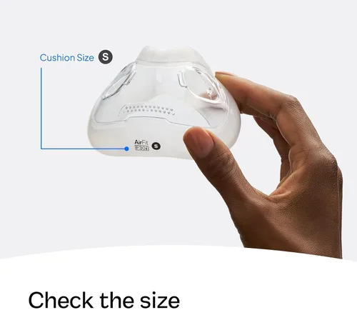 Vista 2 de ResMed AirFit F30i - Cojín de repuesto de cara completa, tamaño pequeño