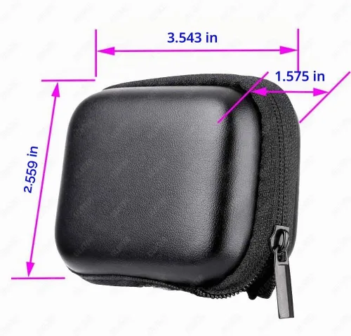 Vista 6 de ULBTER Funda para GoPro Hero 4K 12 11 10 9 8 11 mini + tapa de lente
