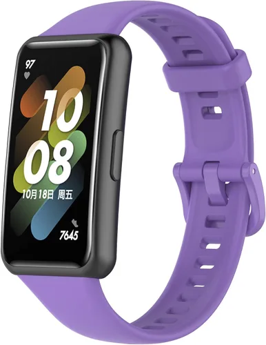 Vista 20 de Senter Correa de repuesto de goma suave de liberación rápida para reloj inteligente Huawei Band 7