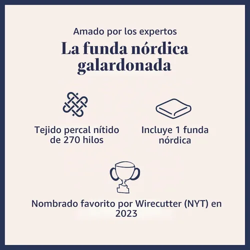Vista 7 de Brooklinen Funda de edredón de percal de lujo, 100% algodón, fresca, nítida, lazos de esquina extralargos, cierre de botones, suave y transpirable