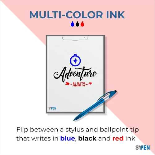 Vista 3 de Paquete de 200 bolígrafos personalizados con logotipo o texto, para marketing, fiestas y eventos, cada bolígrafo es un bolígrafo de tinta de 3 Negro