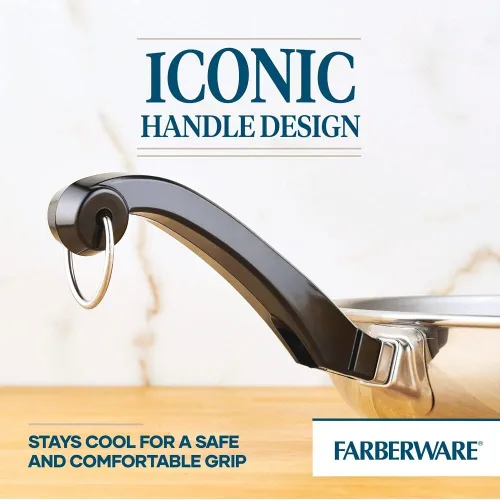 Vista 95 de Farberware Olla clásica de vapor hecha en acero inoxidable, 3 qt.