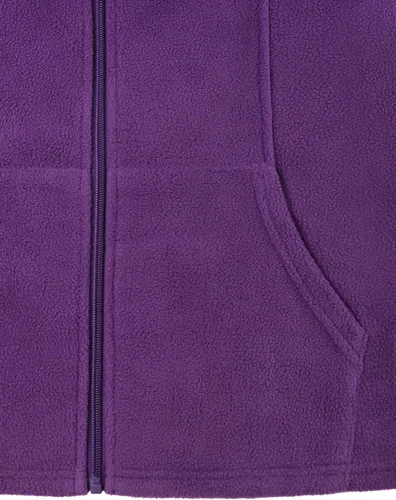 Vista 4 de SeSe Code Chaleco de forro polar ligero con cremallera frontal y bolsillos para mujer