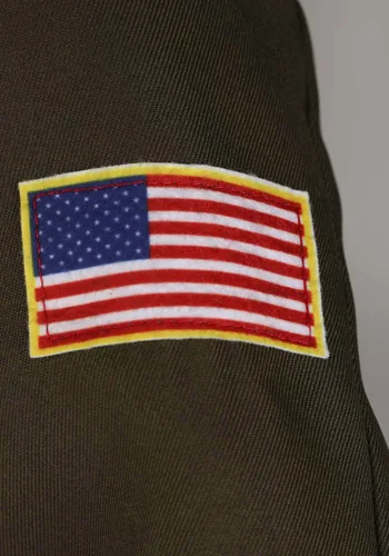 Vista 8 de Disfraz Deluxe de Traje de Vuelo Top Gun para Niños Multicolor